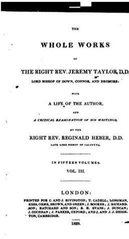 Download The Whole Works of the Right Rev. Jeremy Taylor, With a Life of the Author - Jeremy Taylor file in ePub