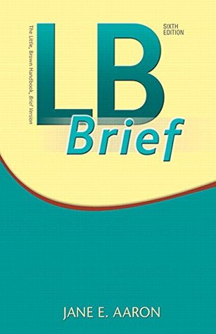 Download LB Brief with Tabs Plus MyWritingLab with Pearson eText -- Access Card Package (6th Edition) - Jane E. Aaron | PDF
