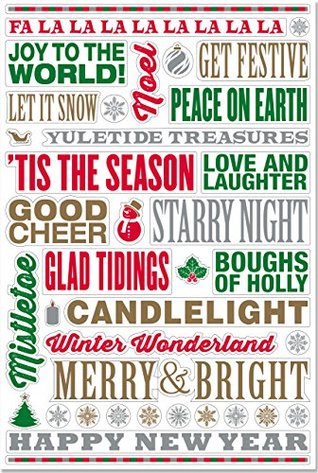 Read online Holiday Peel & Stick Wall Decal Set (38 removable vinyl wall decals, Christmas) - NOT A BOOK | ePub