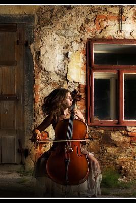 Download Beautiful Woman Playing the Cello Outdoors Music Journal: 150 Page Lined Notebook/Diary - NOT A BOOK file in ePub