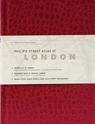 Read online Philip's Street Atlas of London: De Luxe Edition Red Reptile - Philips | PDF