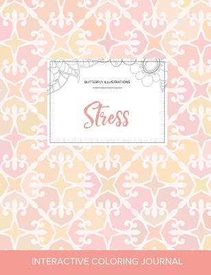 Read online Adult Coloring Journal: Stress (Butterfly Illustrations, Pastel Elegance) - Courtney Wegner | ePub