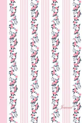 Read Journal: Floral and Stripes (Pink) 6x9 - Lined Journal - Journal with Lined Pages - (Diary, Notebook) - NOT A BOOK | ePub