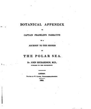 Read Botanical Appendix to Captain Franklin's Narrative of a Journey to the Shores of the Polar Sea - Sir John Richardson | PDF