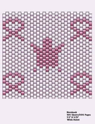 Download Cancer Turtle and Bows Peyote Bead Pattern Workbook: Bonus Bead Pattern and Cancer Chart, 100 Each Peyote Bead Graph and Wide Ruled Pages, 7.5x9.75 Inches, Softcover Notes Journal Diary, Composition Notebook - Grandma Marilyn file in ePub