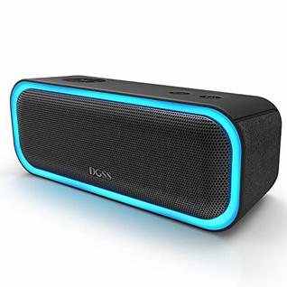 Read online DOSS SoundBox Pro Portable Wireless Bluetooth Speaker V4.2 with 20W Stereo Sound, Active Extra Bass, Wireless Stereo Paring, Multiple Colors Lights, Waterproof IPX5, 10 Hrs Battery Life - Black - Doss file in ePub