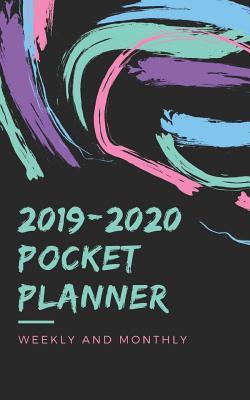 Read online 2019-2020 Pocket Planner Weekly and Monthly: Neon Black Calendar for To-Do List, Appointment Journal and Academic Agenda Schedule Organizer January 2019 - December 2020 - Light Feather Journals | PDF