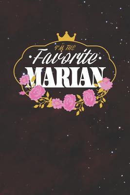 Download I'm The Favorite Marian: First Name Funny Sayings Personalized Customized Names Women Girl Mother's day Gift Notebook Journal -  file in ePub