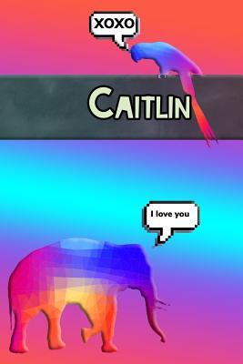 Read Colorful Jungle Caitlin: College Ruled Composition Book Diary Lined Journal - Lauren Savage file in PDF