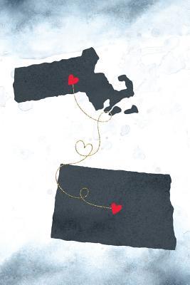 Download Massachusetts & North Dakota: Long Distance Out of State Notebook - Blank Lines -  | ePub