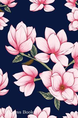 Read Address Book: For Contacts, Addresses, Phone, Email, Note, Emergency Contacts, Alphabetical Index With Pink Pastel Magnolia Flowers Background - Shamrock Logbook file in PDF