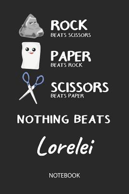 Download Nothing Beats Lorelei - Notebook: Rock Paper Scissors Game - Blank Ruled Kawaii Personalized & Customized Name Notebook Journal Girls & Women. Cute Desk Accessories & Kindergarten Writing Practise, Back To School Supplies, Birthday & Christmas Gift. - Rockpaperscissors Publishing file in PDF