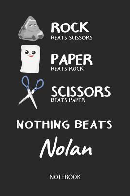 Read Nothing Beats Nolan - Notebook: Rock - Paper - Scissors - Game Pun - Blank Lined Kawaii Personalized & Customized Name School Notebook / Journal for Girls & Women. Cute Desk Accessories & First Day Of School, Birthday, Christmas & Name Day Gift. - Rockpaperscissors Publishing | ePub