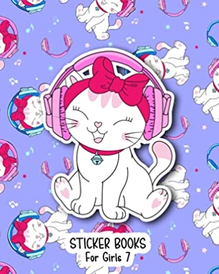Download Sticker Books for Girls 7: Blank Sticker Book, 8 X 10, 64 Pages - NOT A BOOK | ePub