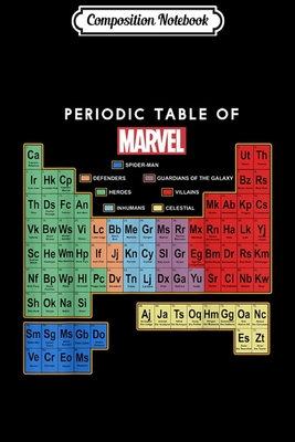Read Composition Notebook: Marvel Ultimate Periodic Table Of Elements Graphic Journal/Notebook Blank Lined Ruled 6x9 100 Pages - Marina Geibler file in ePub